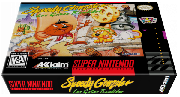 Speedy Gonzales In Los Gatos Bandidos — box-3D (US)