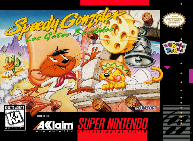 Speedy Gonzales In Los Gatos Bandidos box art
