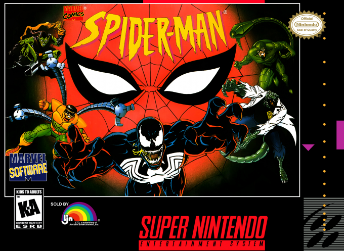 Spider-man box art