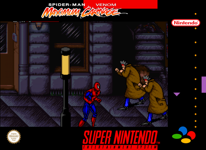 Spider-man And Venom - Maximum Carnage — box-2D (SS)