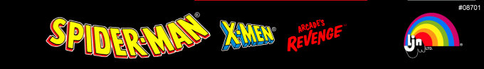 Spider-man And The X-men - Arcade's Revenge — box-2D-side (US)