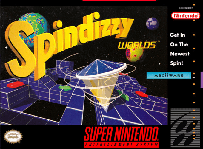Spindizzy Worlds box art