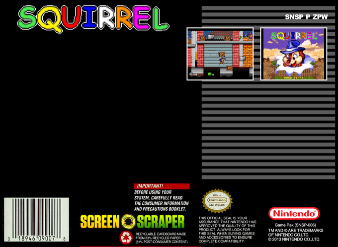 Squirrel — box-2D-back (SS)