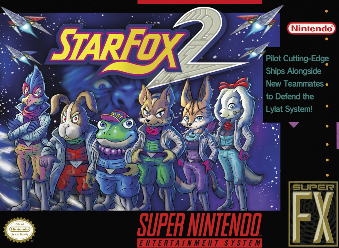 Star Fox 2 box art