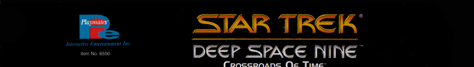 Star Trek - Deep Space Nine - Crossroads Of Time — box-2D-side (EU)