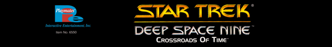 Star Trek - Deep Space Nine - Crossroads Of Time — box-2D-side (US)
