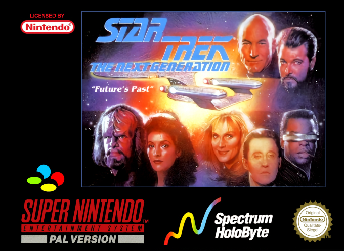 Star Trek - The Next Generation - Future's Past — box-2D (EU)