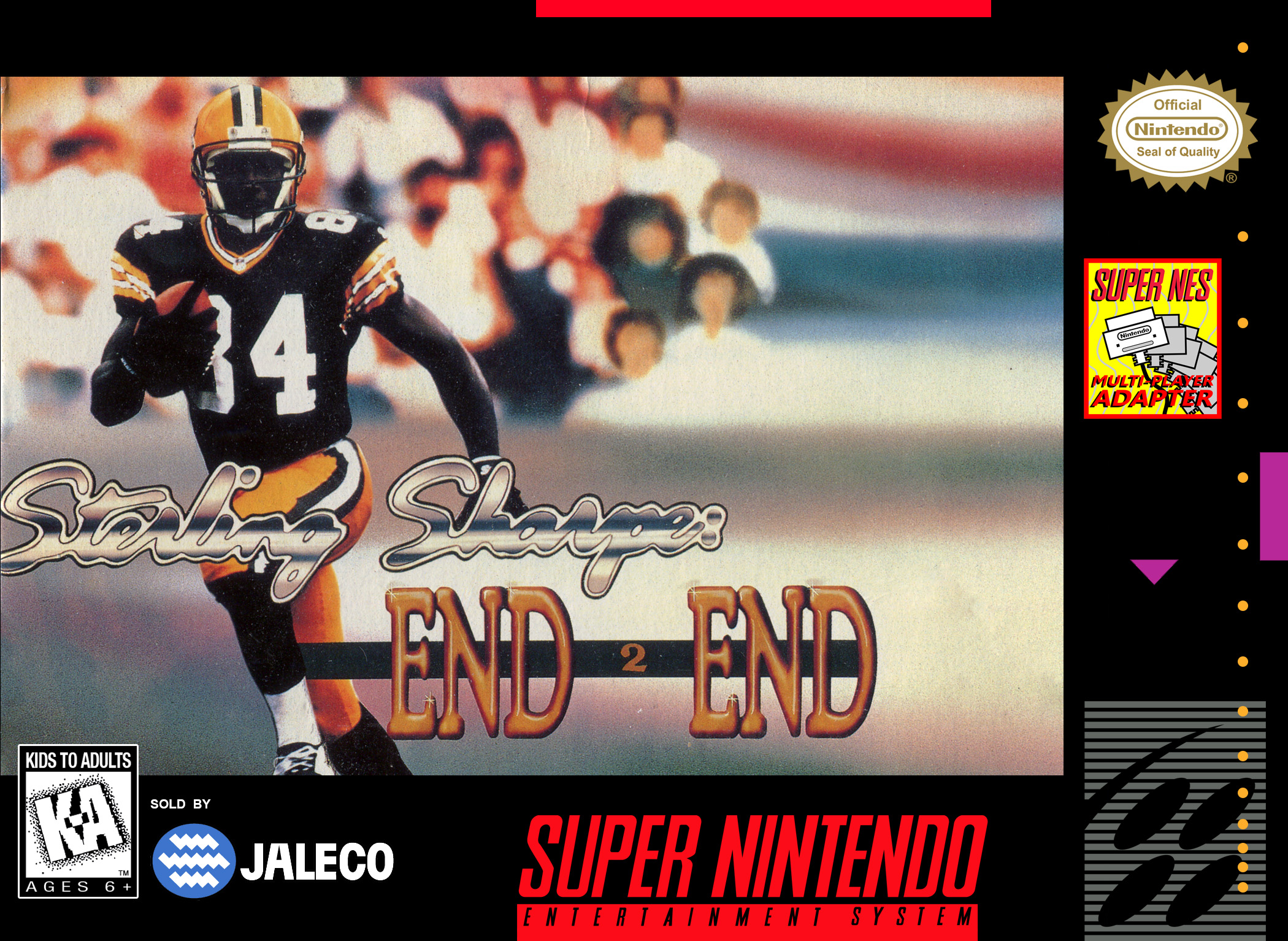 Sterling Sharpe - End 2 End box art