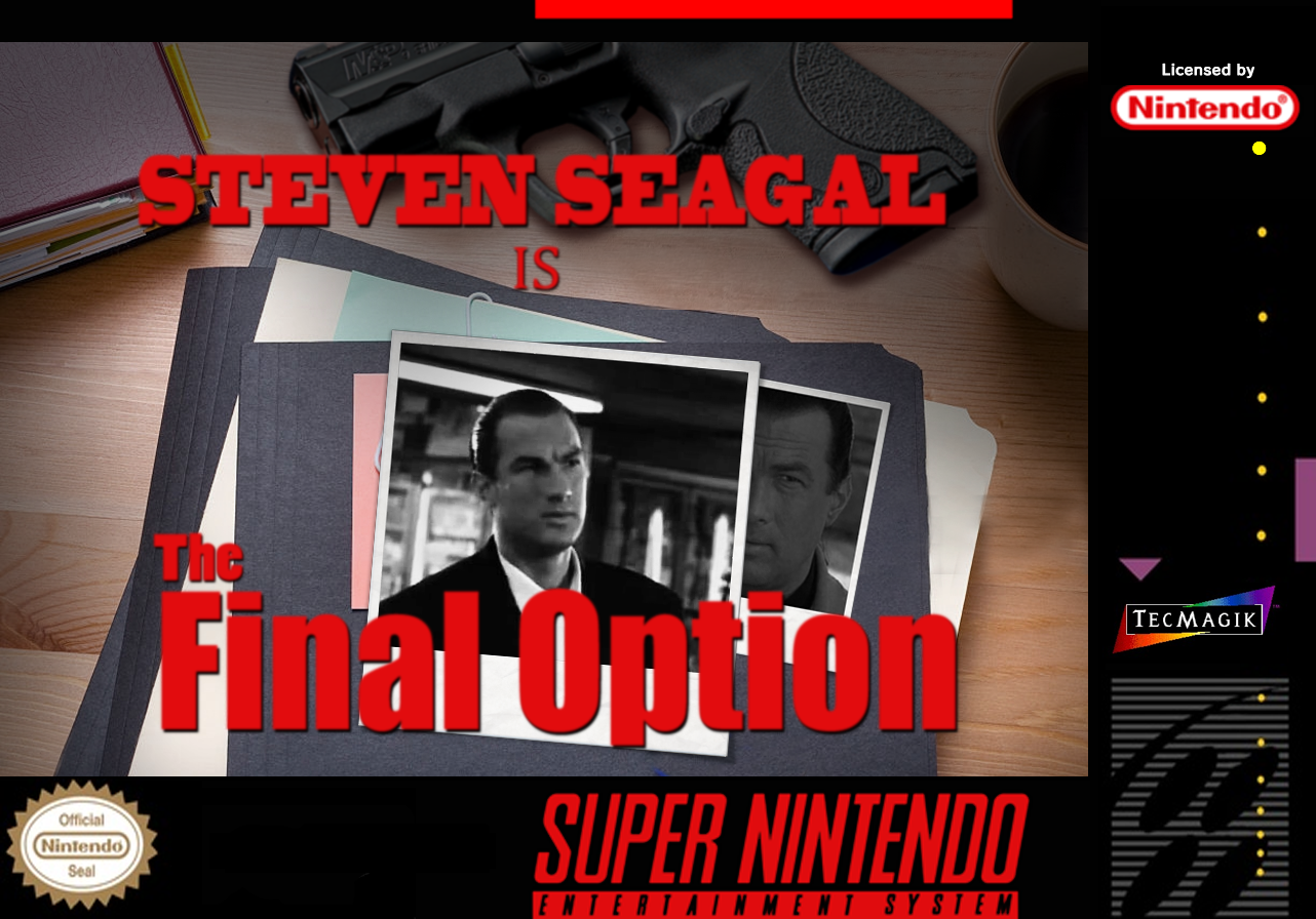 Steven Seagal Is The Final Option — box-2D (US)