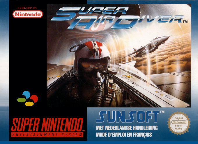 Super Air Diver — box-2D (EU)