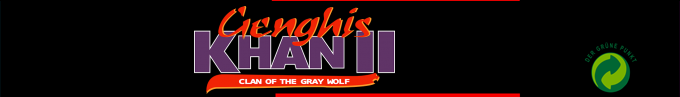 Genghis Khan 2 - Clan Of The Grey Wolf — box-2D-side (SS)