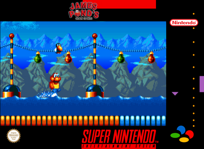 James Pond's Crazy Sports — box-2D (SS)