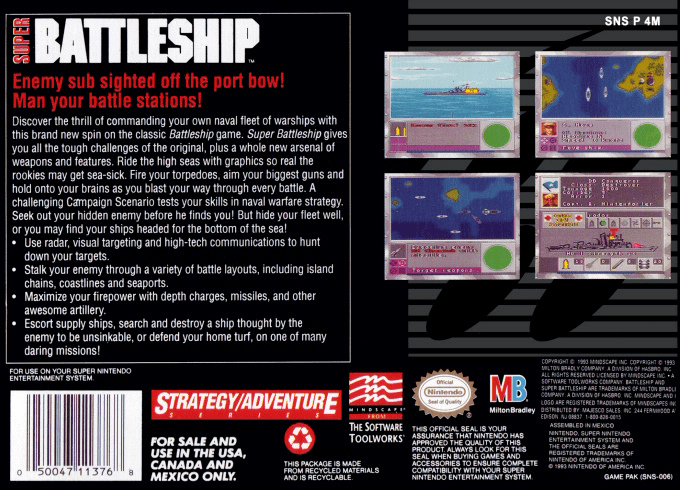 Super Battleship — box-2D-back (US)