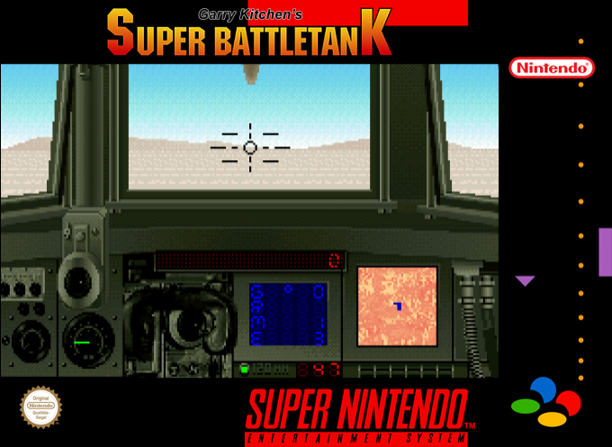 Garry Kitchen's Super Battletank - War In The Gulf — box-2D (SS)