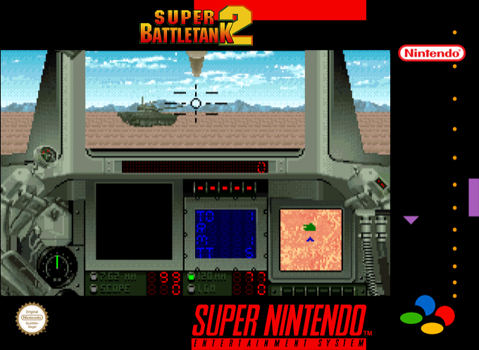 Super Battletank 2 — box-2D (SS)