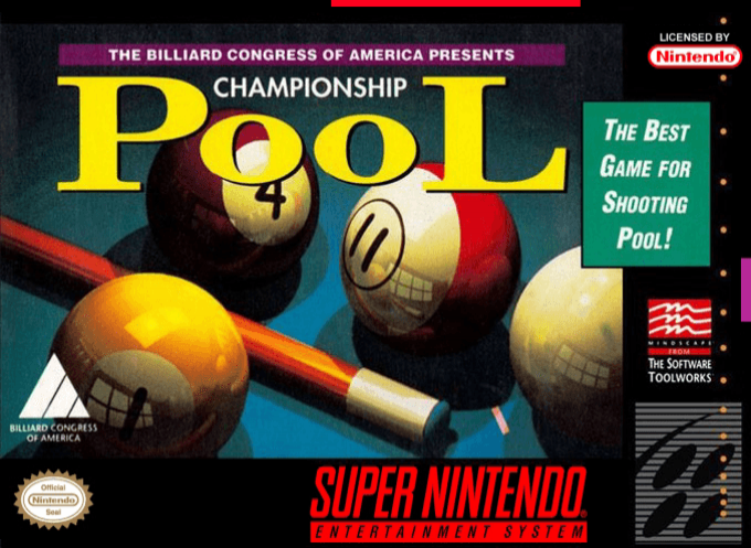 Championship Pool box art