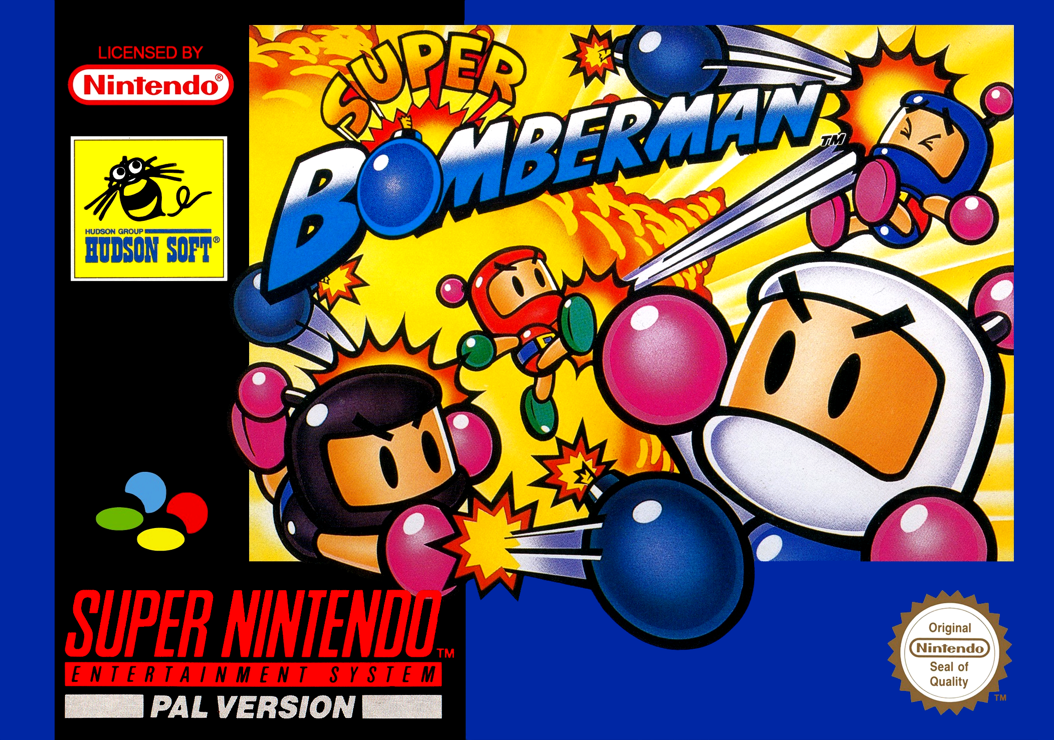 Super Bomberman — box-2D (EU)