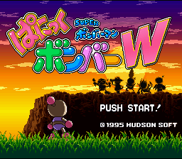 Super Bomberman - Panic Bomber W — sstitle (WOR)