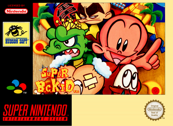 Super B.c. Kid — box-2D (EU)