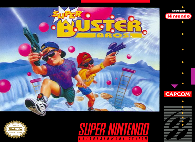 Super Buster Bros. box art