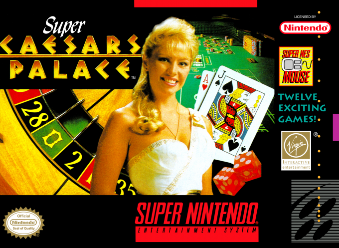 Super Caesars Palace box art