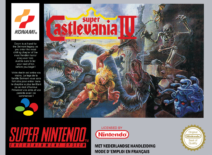 Super Castlevania 4 — box-2D (EU)