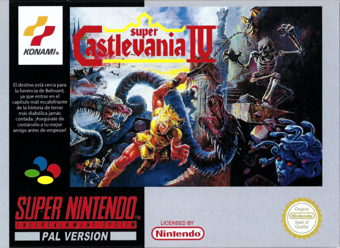 Super Castlevania 4 — box-2D (SP)