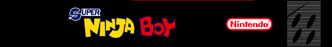 Super Ninja Boy — box-2D-side (SS)