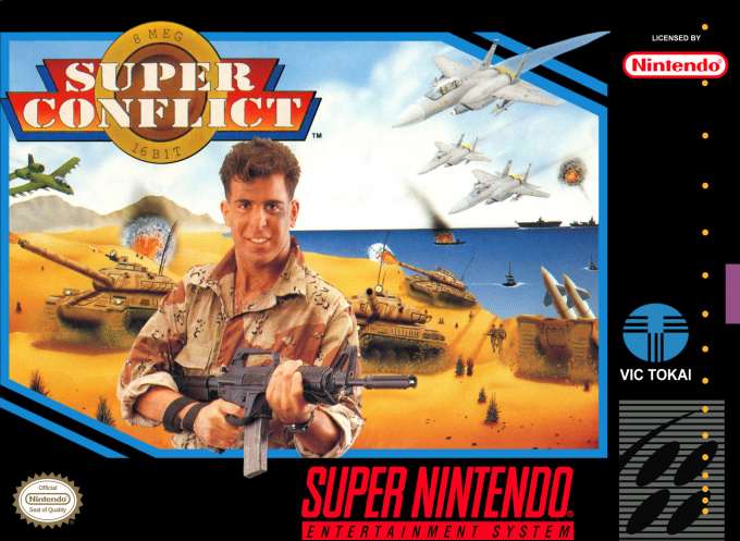 Super Conflict - The Mideast box art