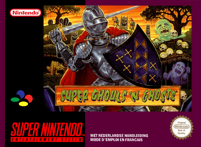 Super Ghouls'n Ghosts — box-2D (FR)