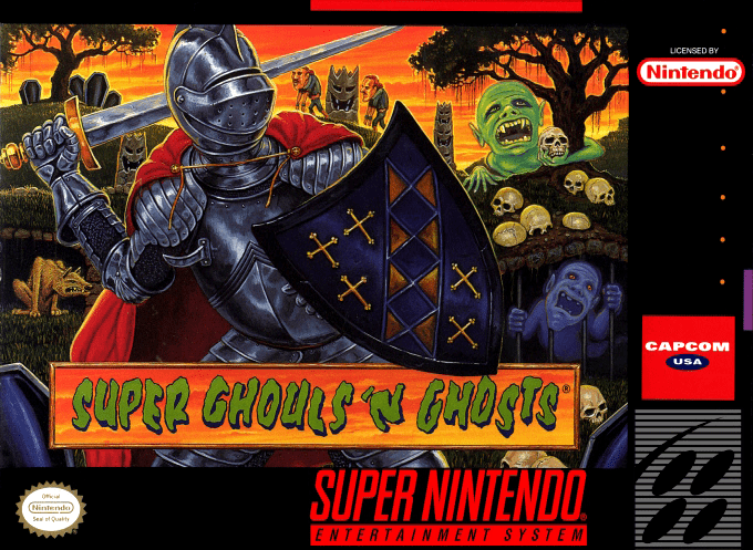Super Ghouls'n Ghosts box art