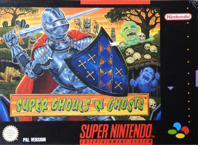 Super Ghouls'n Ghosts — box-2D (DE)