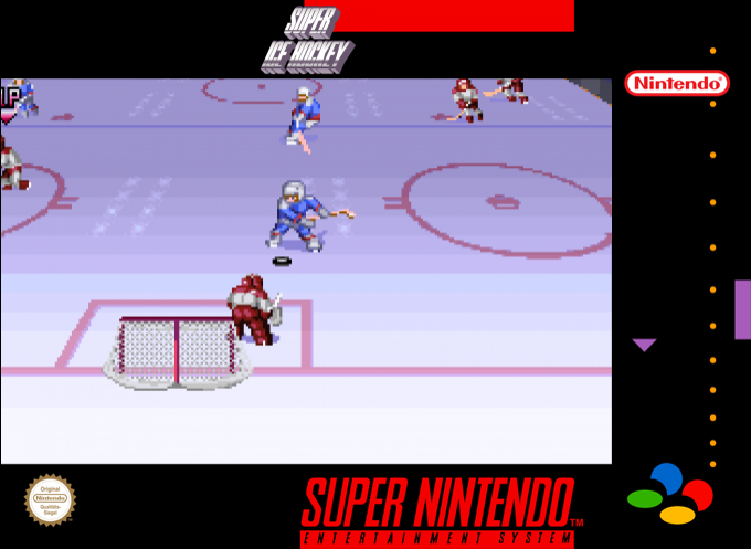 Super Ice Hockey — box-2D (SS)