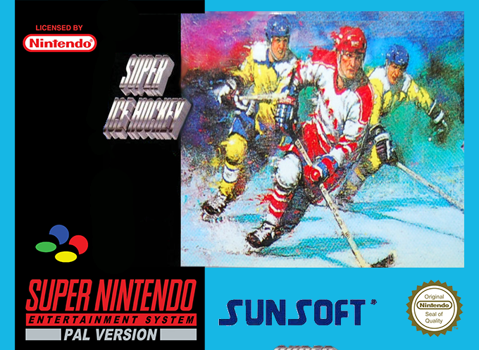 Super Ice Hockey box art