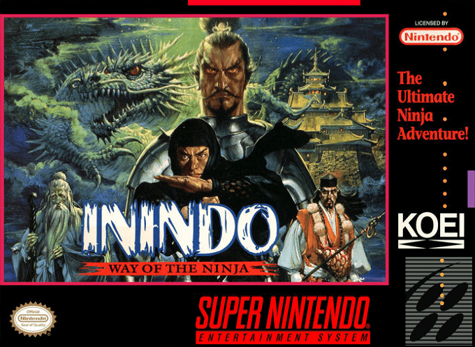 Inindo - Way Of The Ninja box art