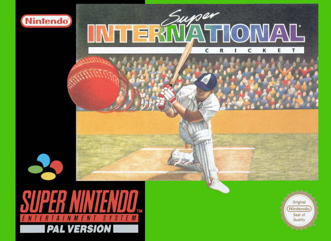 Super International Cricket box art