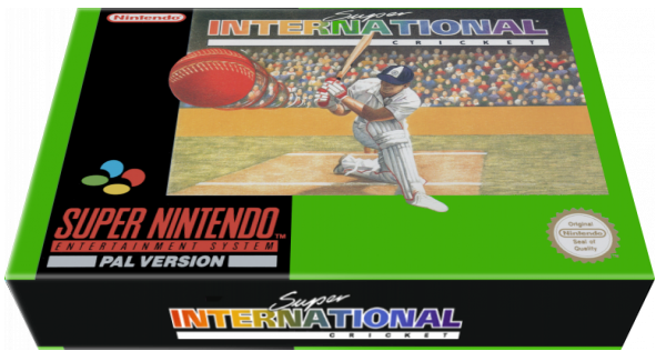 Super International Cricket — box-3D (EU)