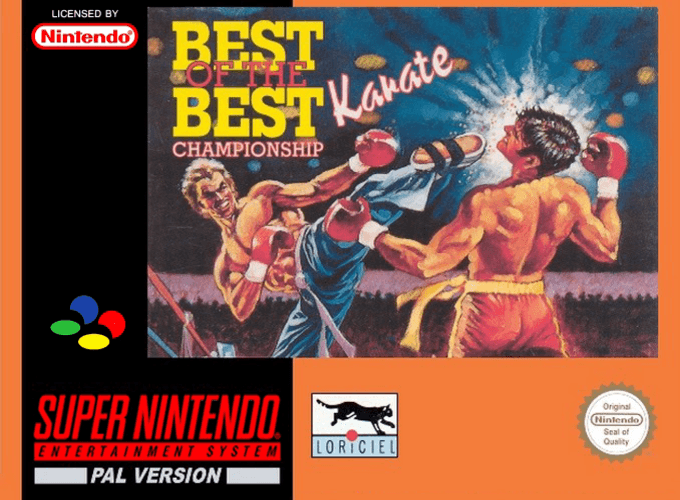 Best Of The Best - Championship Karate — box-2D (EU)