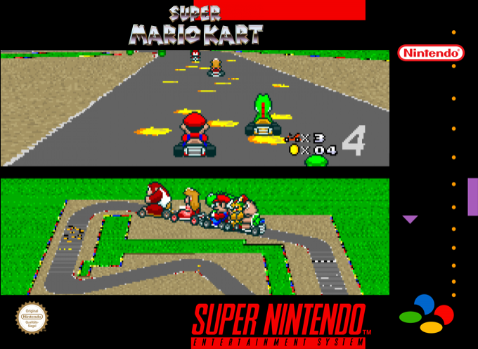 Super Mario Kart — box-2D (SS)