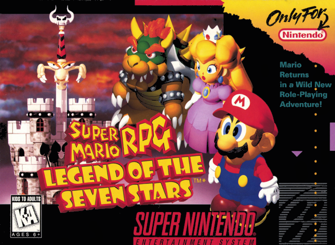 Super Mario Rpg - Legend Of The Seven Stars box art