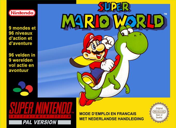Super Mario World — box-2D (EU)