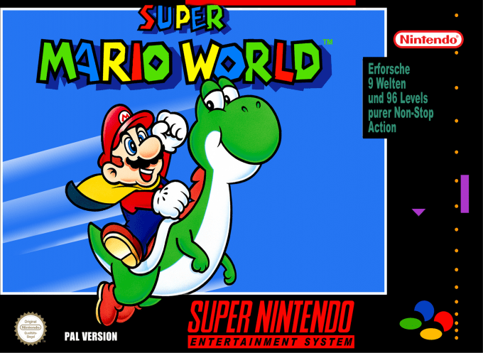 Super Mario World — box-2D (DE)