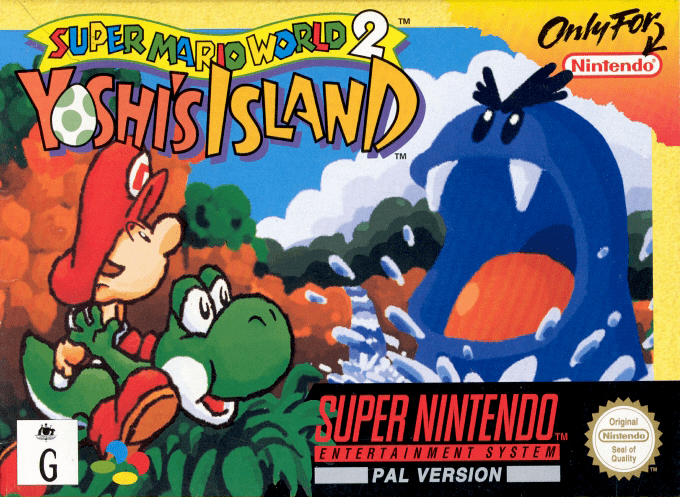 Super Mario World 2 - Yoshi's Island — box-2D (AU)