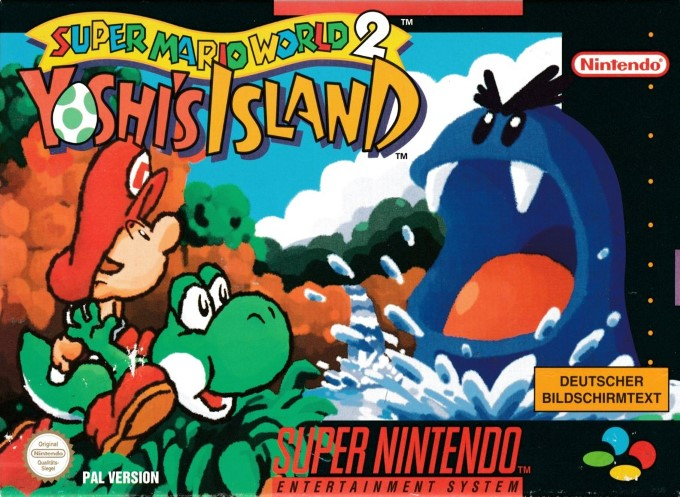 Super Mario World 2 - Yoshi's Island — box-2D (DE)