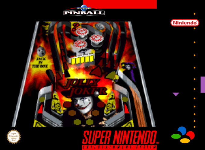 Super Pinball - Behind The Mask — box-2D (SS)