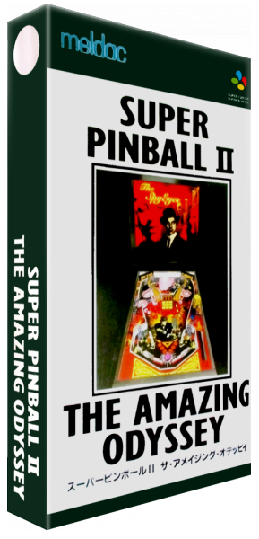 Super Pinball 2 - The Amazing Odyssey — box-3D (JP)
