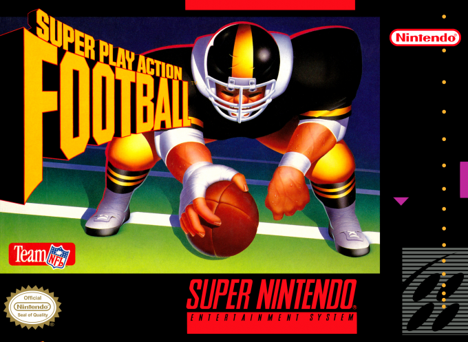Super Play Action Football box art