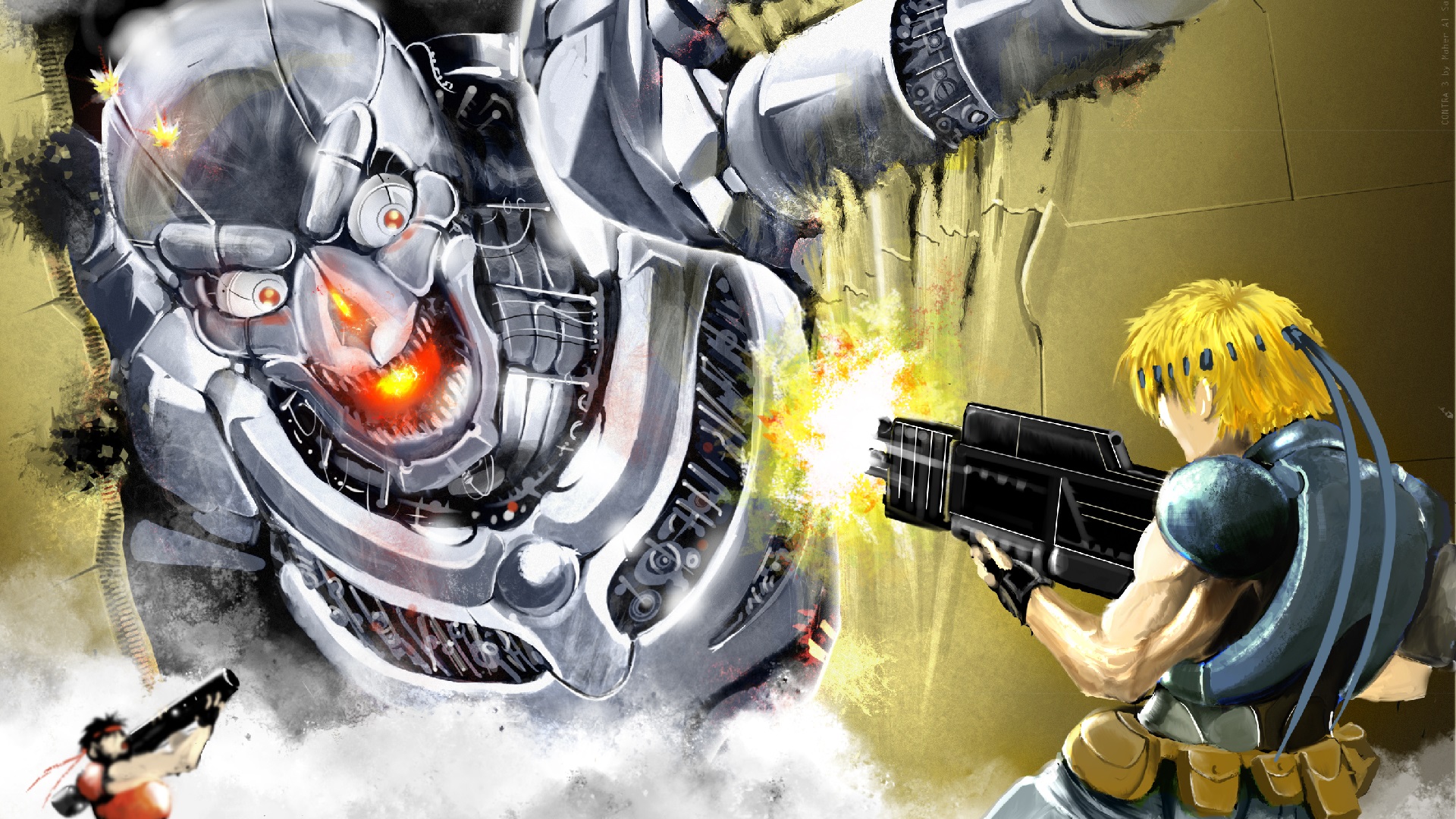 Super Probotector - Alien Rebels — fanart