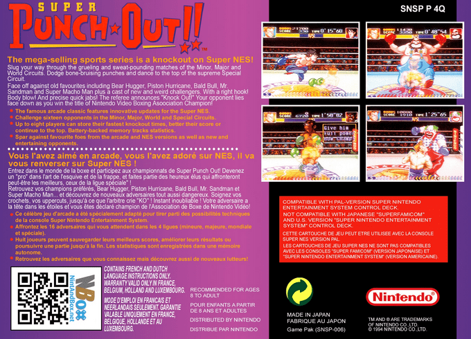 Super Punch-out!! — box-2D-back (EU)