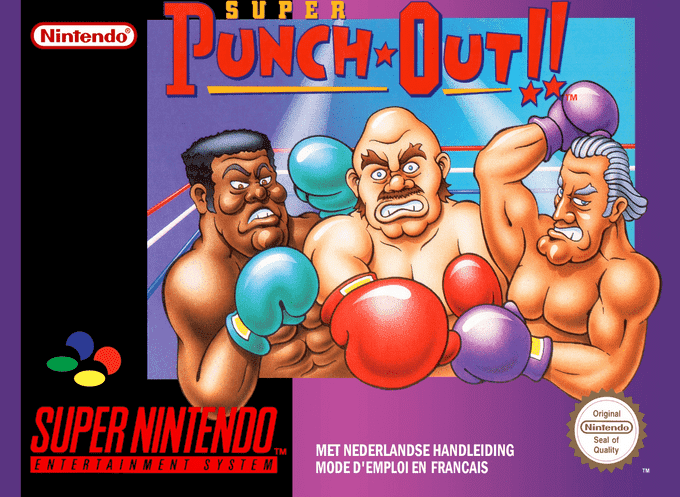 Super Punch-out!! — box-2D (EU)